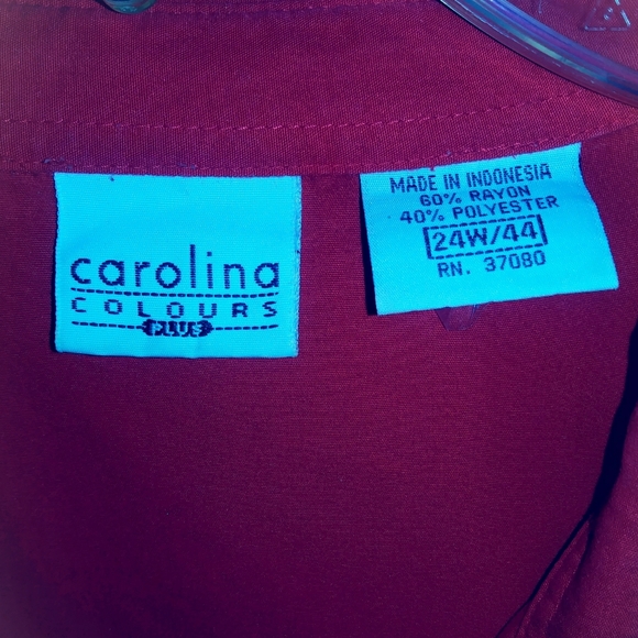 💝Red Carolina Colours Top - Picture 3 of 4